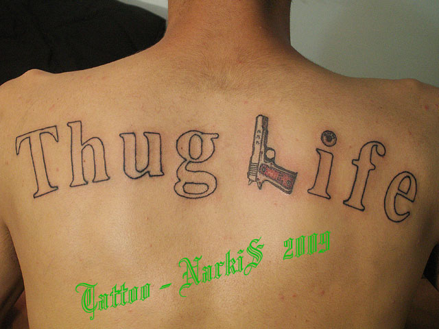 Thug Life tattoo by NarkiS