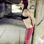 Slash Pretty on a Pillar
