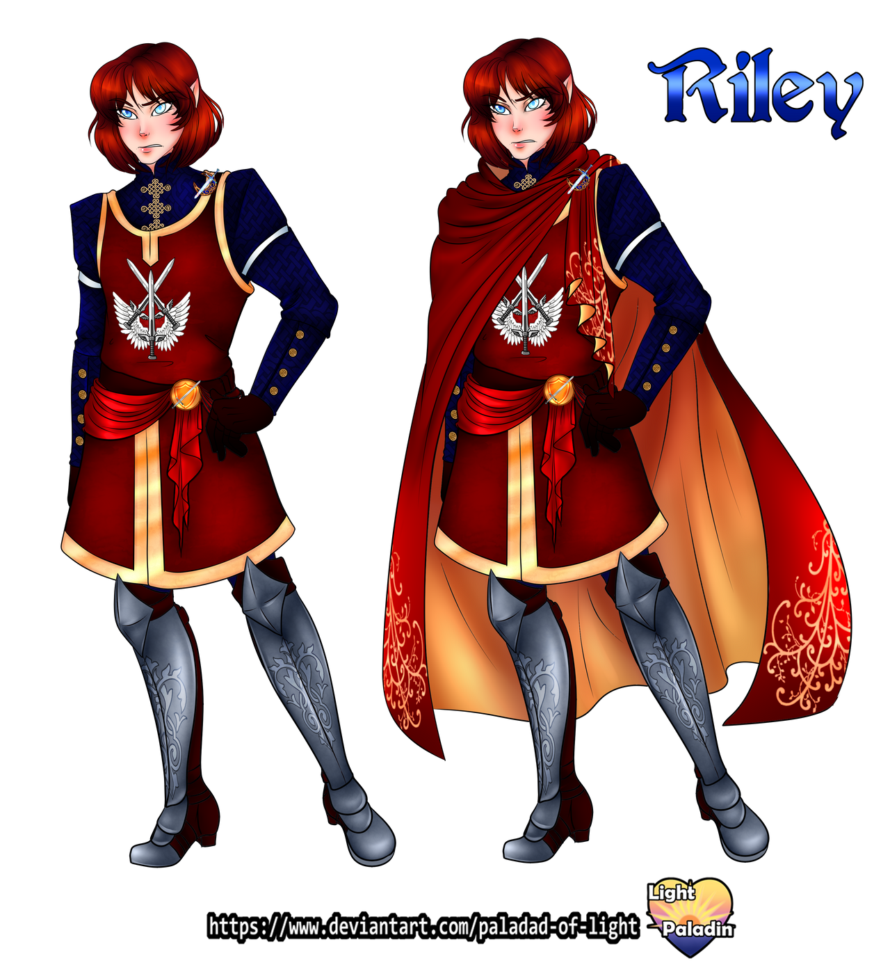 Riley Character Sheet by PalaDad-of-Light on DeviantArt