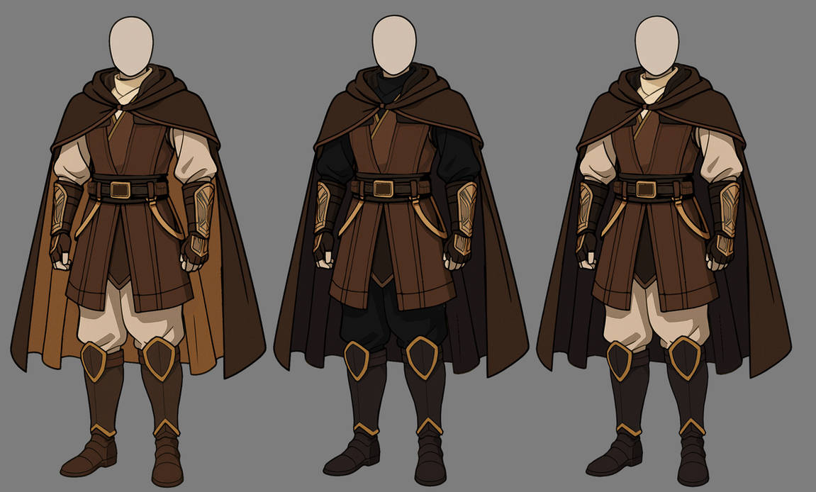 Two Time Character With Robe Robes by PalaDad-of-Light on DeviantArt