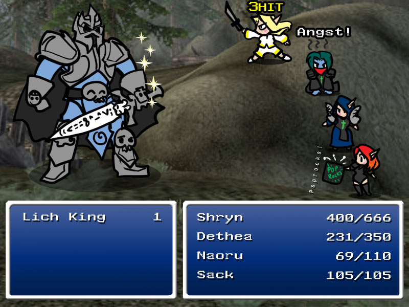 wrath of the Lich King on GBA