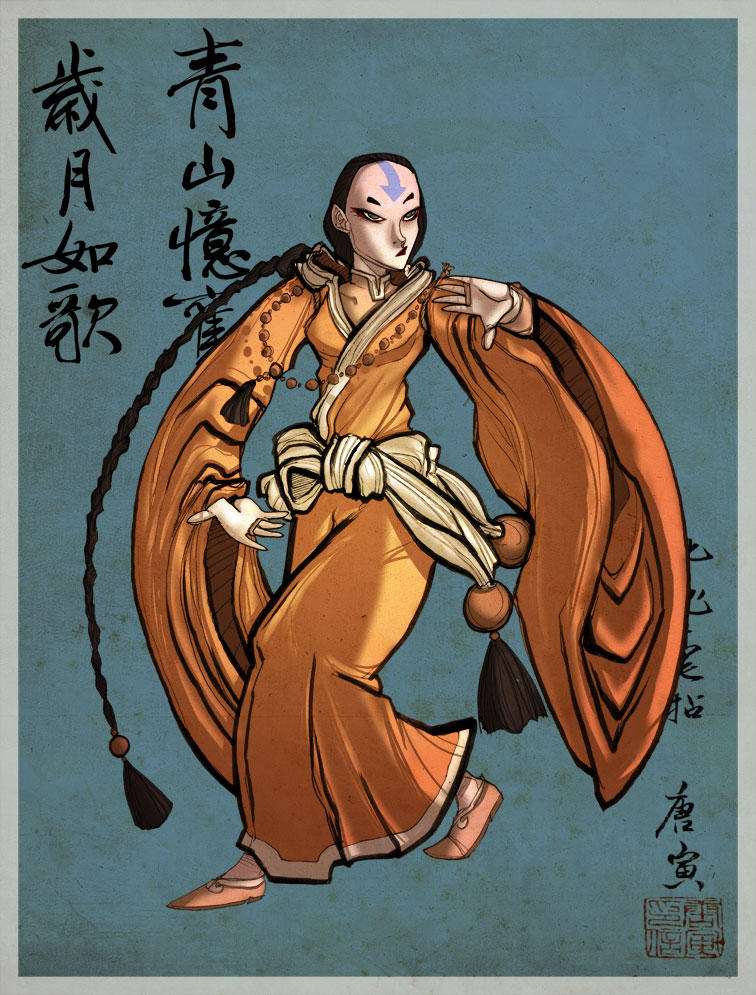 Air Ripper Girl Airbender Girl Commission by Overshia on DeviantArt