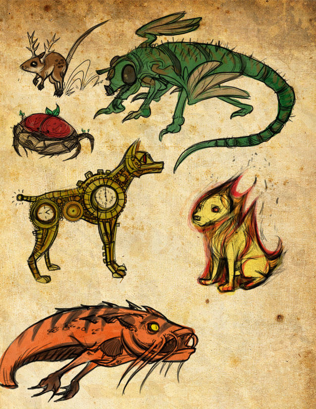 Compound Animals by Overshia on DeviantArt