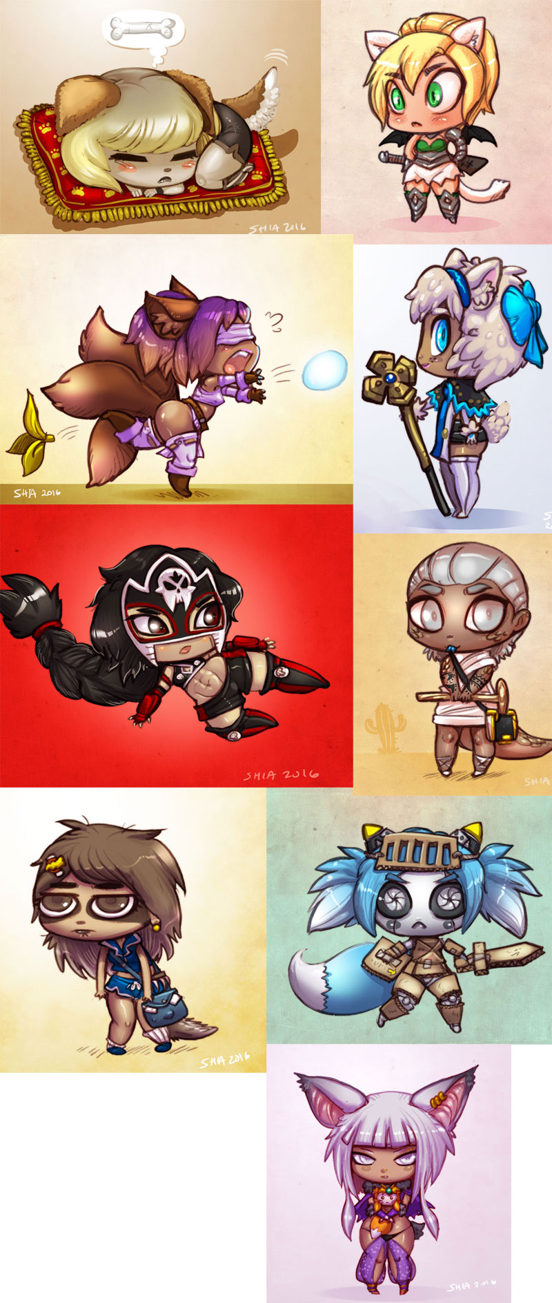 Chibi-layout by Overshia on DeviantArt