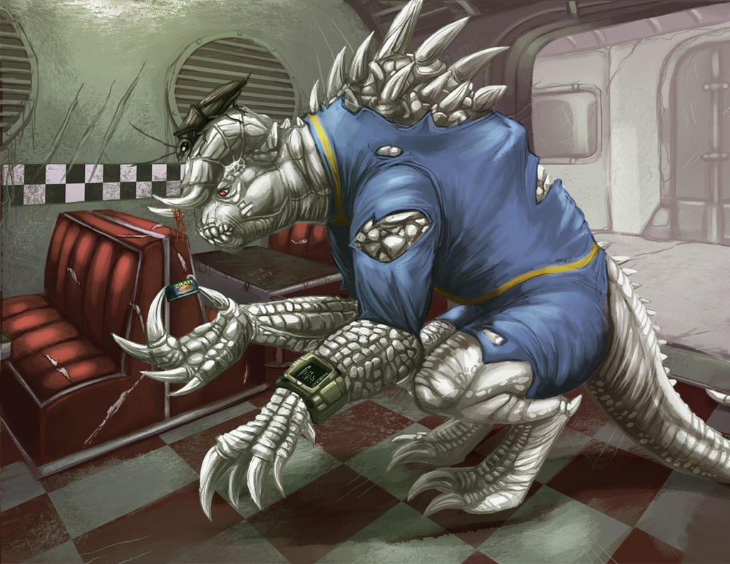 Deathclaw Inflation Deviantart Deathclaw finished! by Overshia on DeviantArt