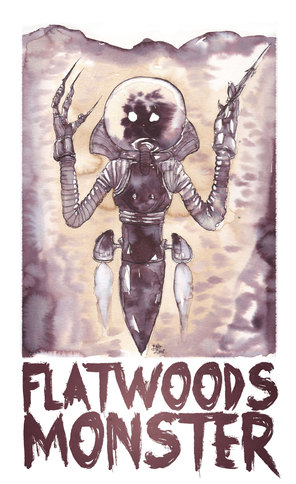 Flatwoods Monster by Overshia on DeviantArt