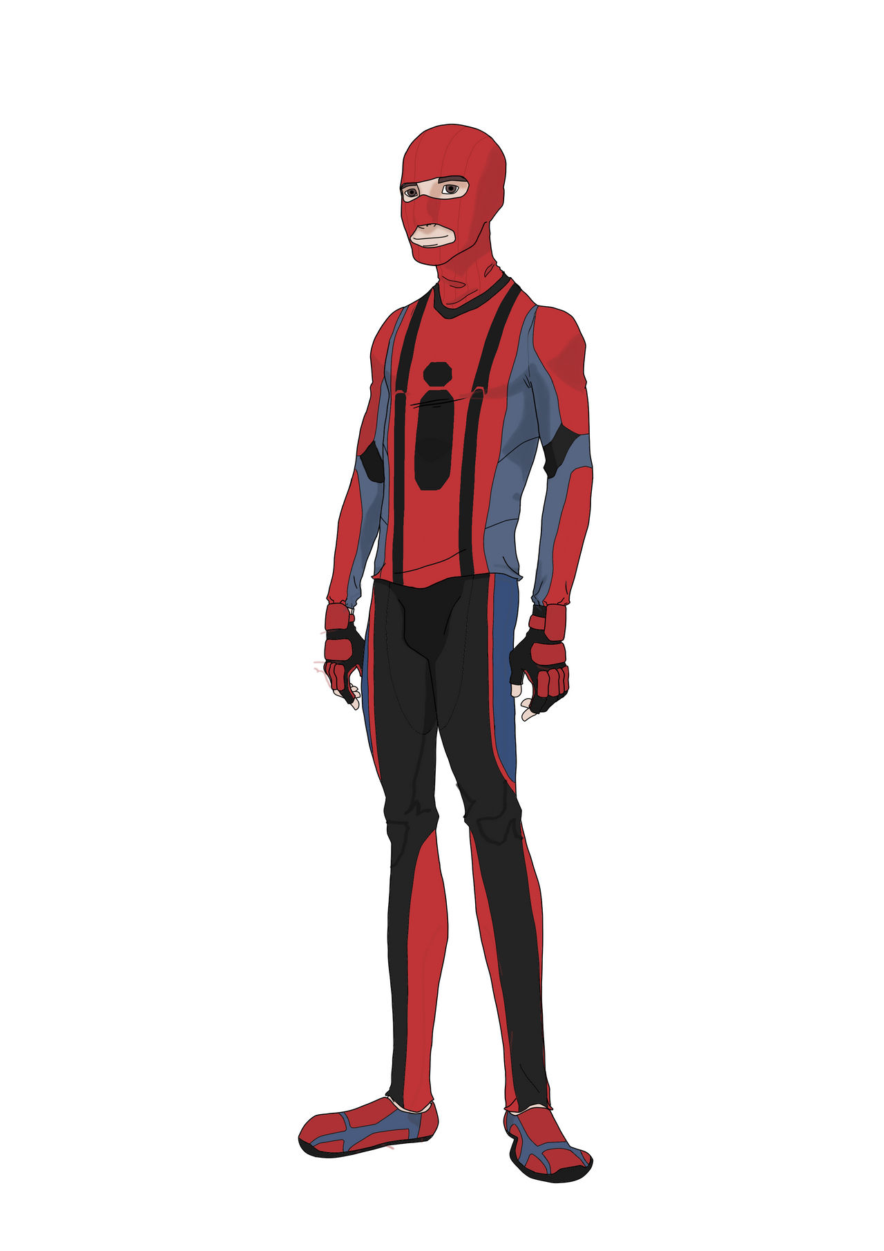 Spider Human Base Human Spider v1 by wolf94fc on DeviantArt
