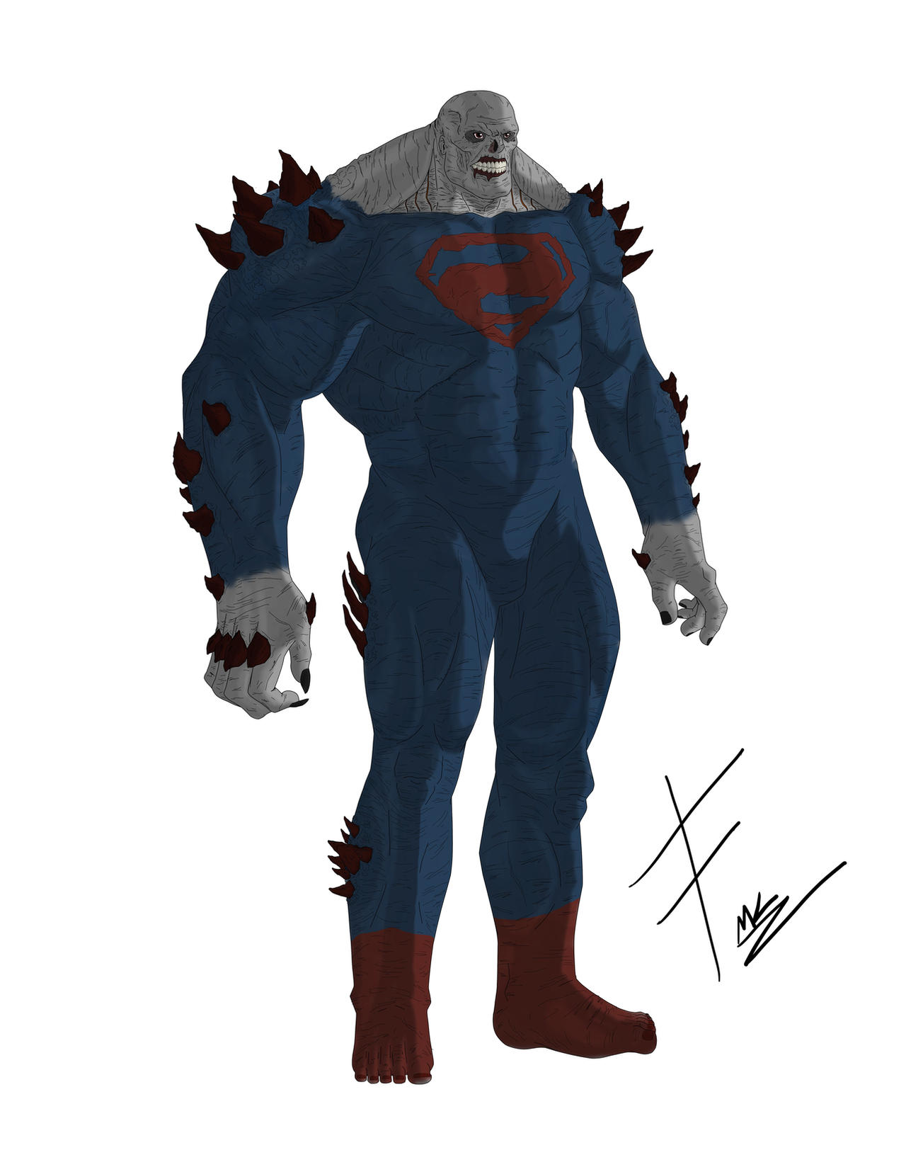 Doomsday - superman and lois 1st form by wolf94fc on DeviantArt
