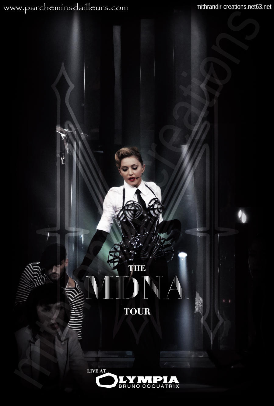 MDNA Tour Olympia DVD Cover