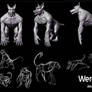 Werewolf Game Character