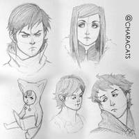 Ergo Proxy Sketches