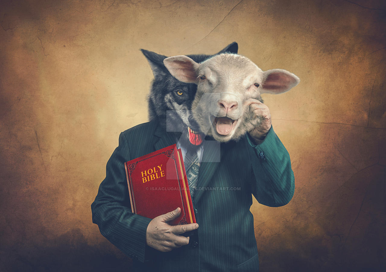 wolf in sheep skin by isaaclugaliaarts