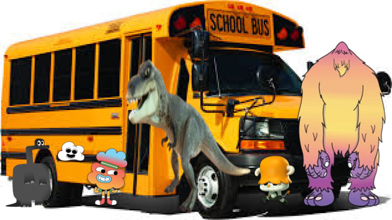 Gumball - School Bus #2 by 816isa99 on DeviantArt