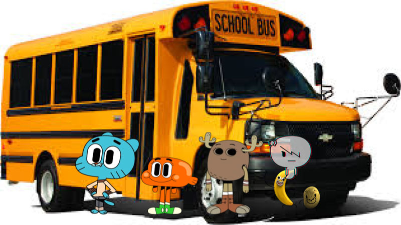 Gumball - School Bus #3 by 816isa99 on DeviantArt