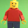 Paper LEGO minifigure