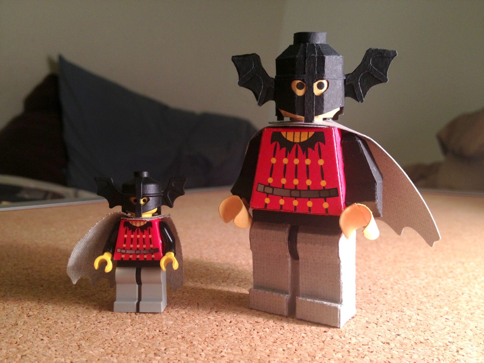 LEGO paperfigures Bat Lord