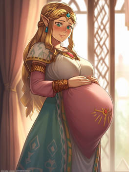 Pregnant Zelda