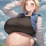 Pregnant Android 18