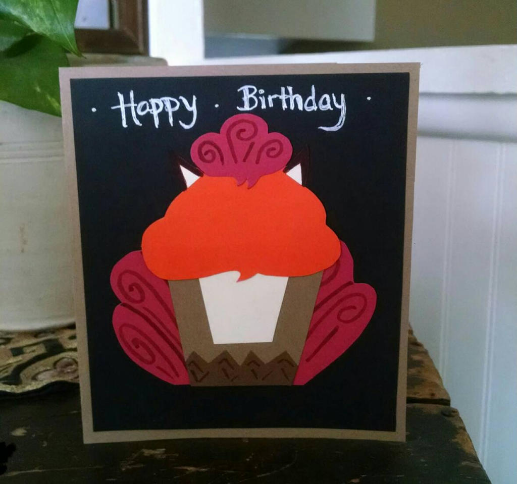 Vulpix Bday Vulpix Cupcake Happy Birthday Card by AtoZGreetings on DeviantArt