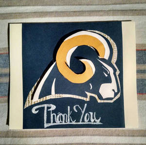 Thank You Card (The Rams)