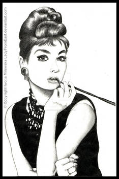 Audrey Hepburn commission