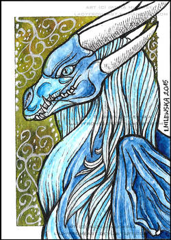 ACEO Samantha-dragon