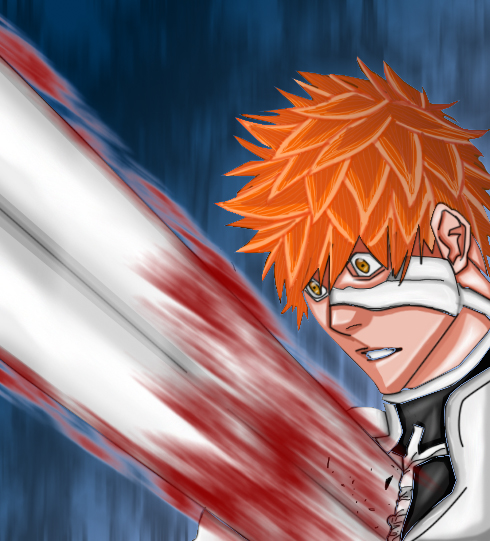 Ichigo stabbed