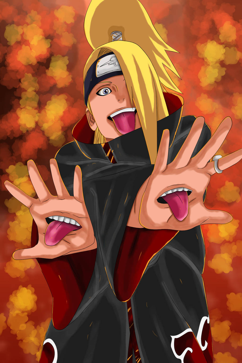 Deidara senpai by Salty-art