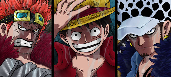 One Piece 974 - Kidd, Luffy, Law