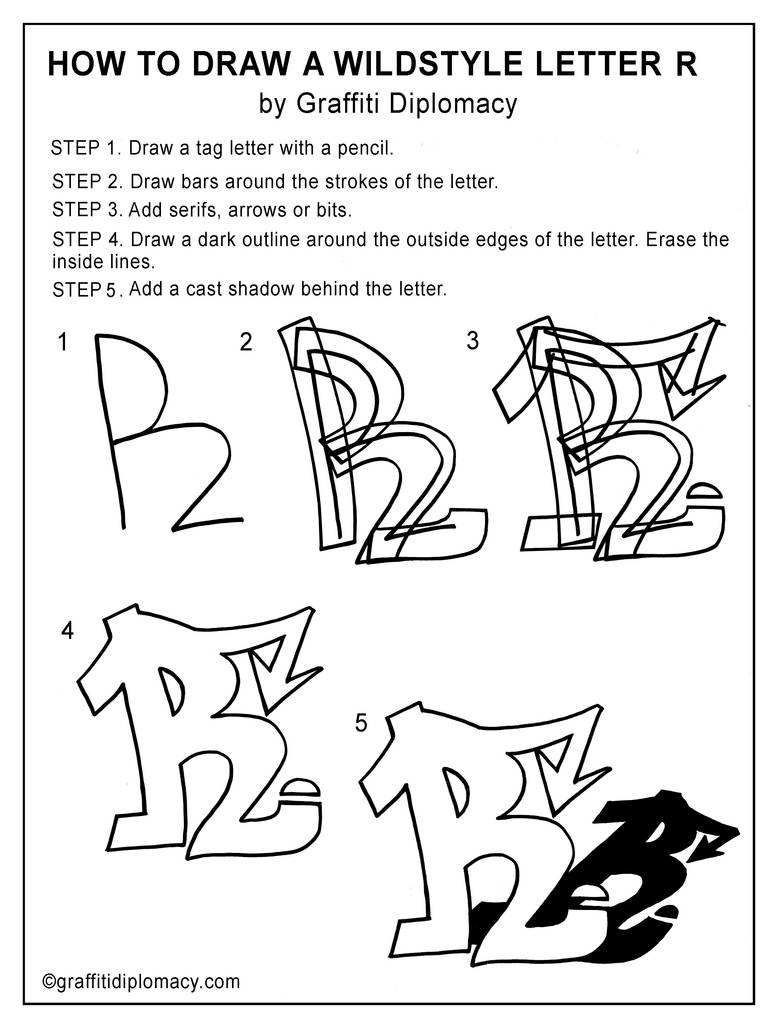 Wildstyle Letter R By Graffiti Diplomacy By Graffiti-Diplomacy On Deviantart