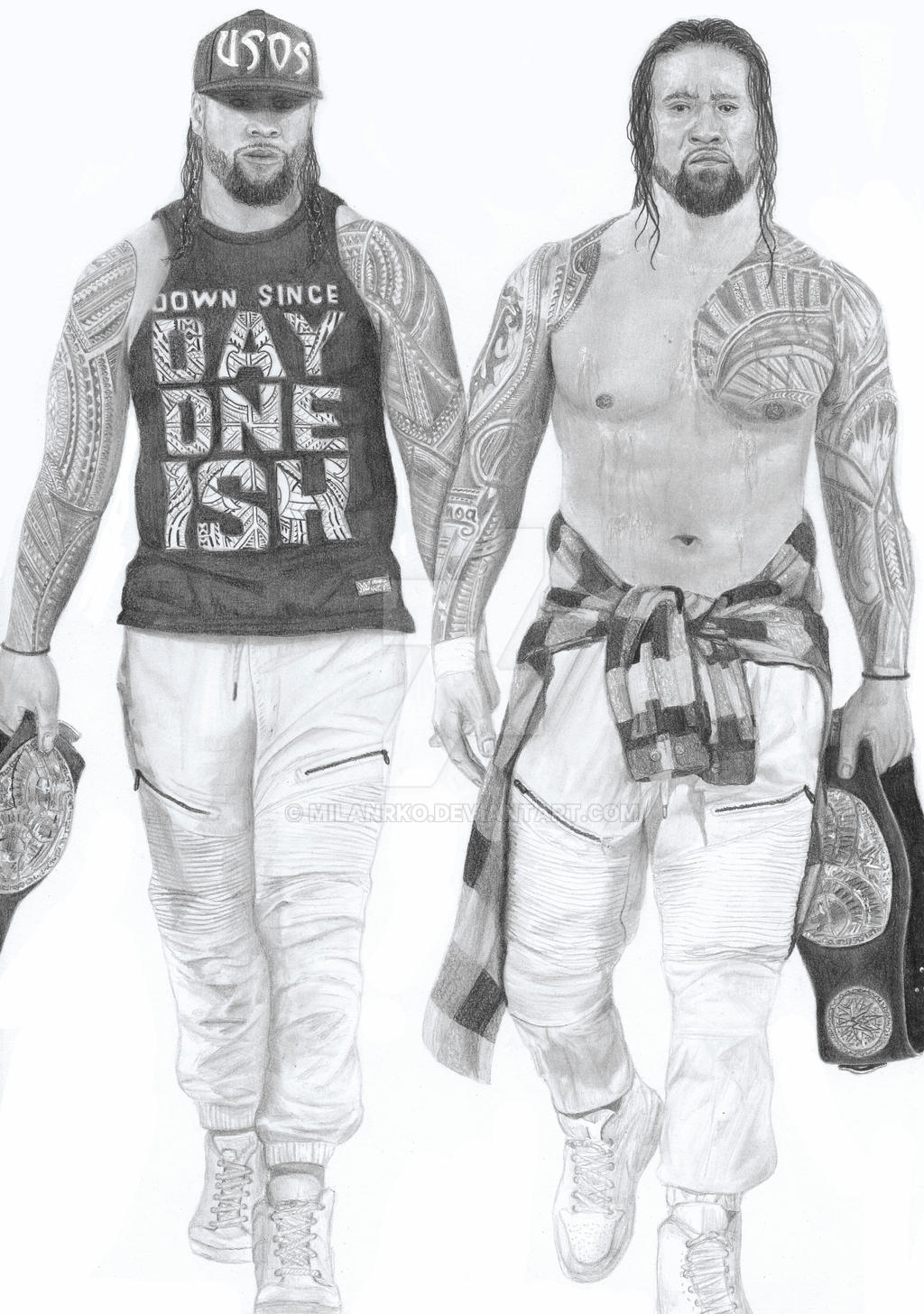 The Usos pencil drawing by MilanRKO on DeviantArt