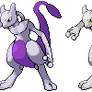 Mewtwo pixel art