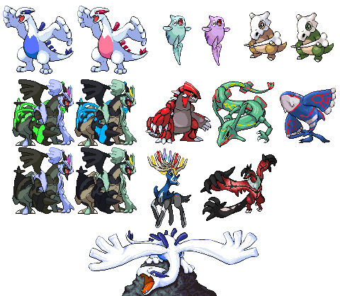 Pokemon scratch sprites