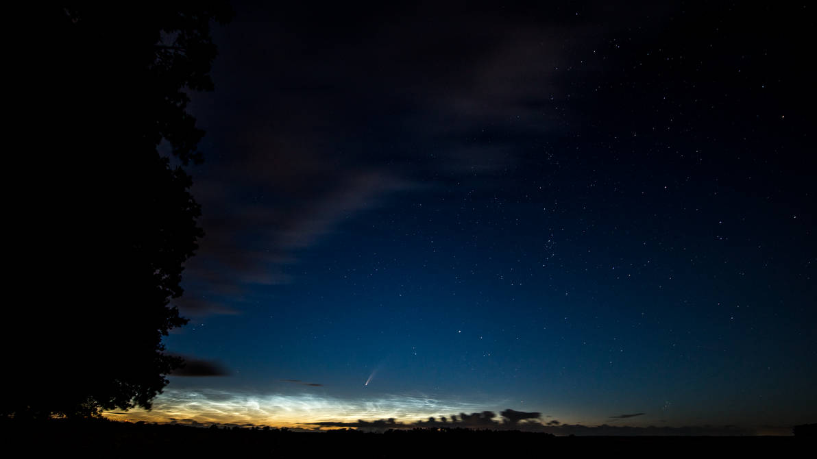comet rising by arthunter55 on DeviantArt