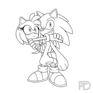 Valentines Day Sonamy colouring challenge