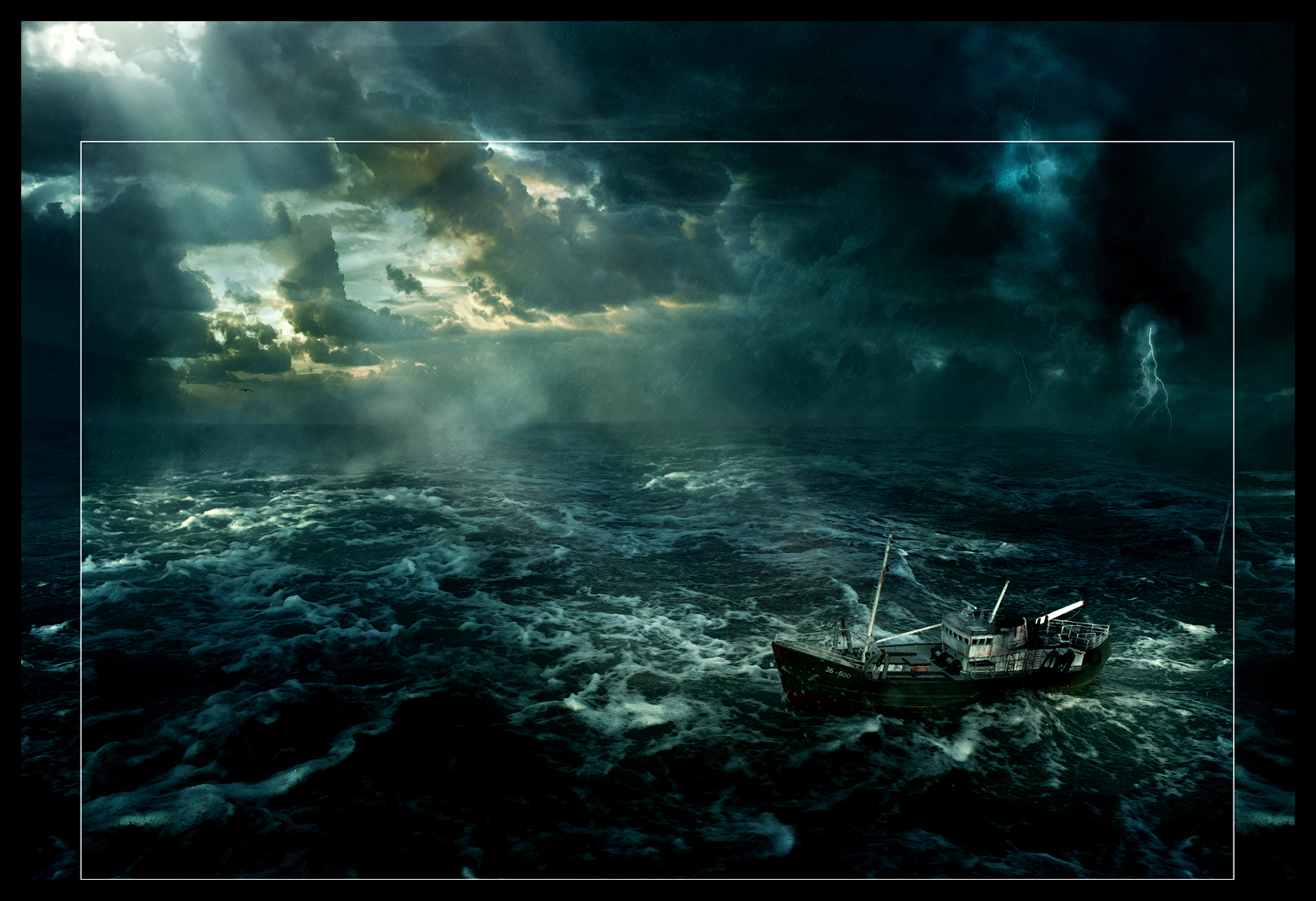 Matte-painting for advertisem