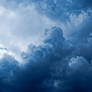 blue cloud stock background