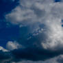 big cloud blue sky stock background