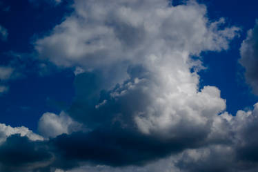 big cloud blue sky stock background