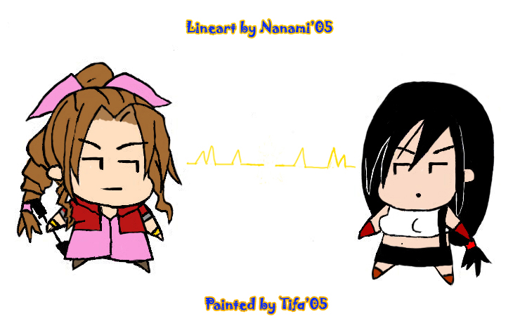 Tifa vs Aerith--Aerith vs Tifa