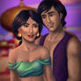 Jasmine and Aladdin