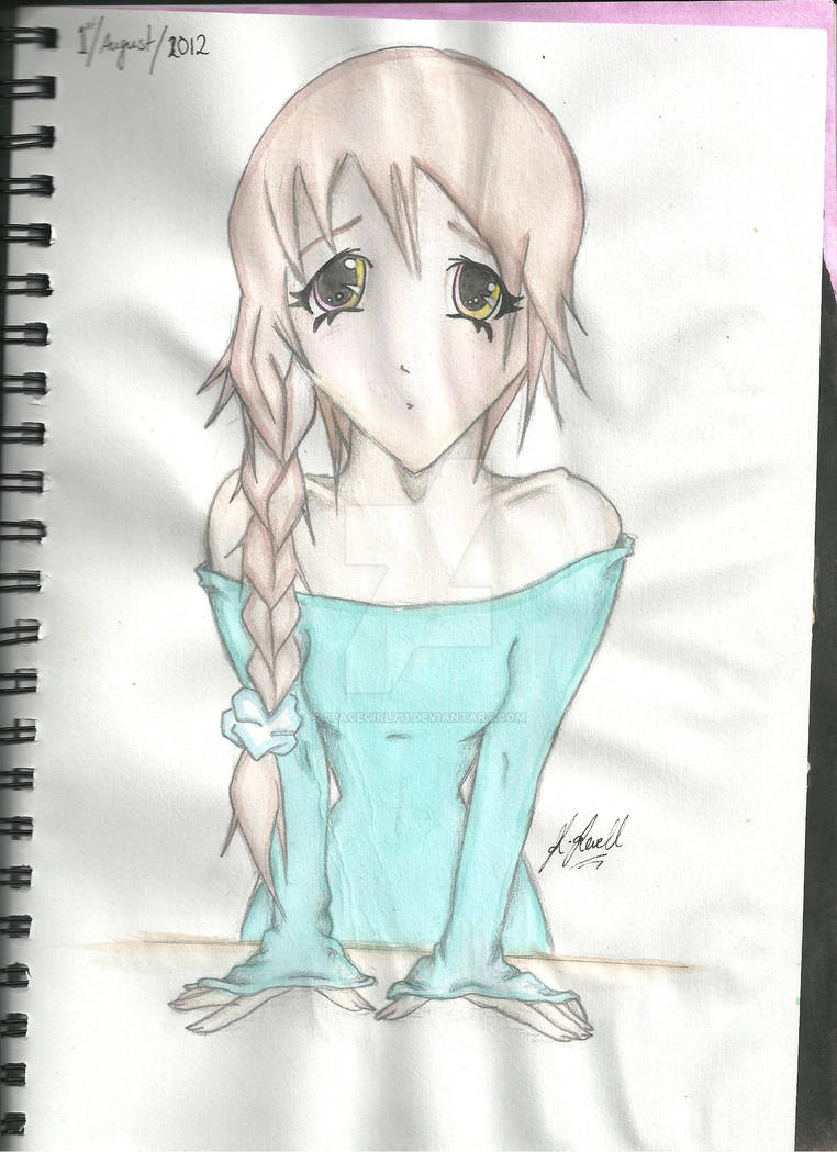 Anime watercolour :I by Spacegirl711 on DeviantArt