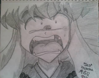 Crying Inuyasha