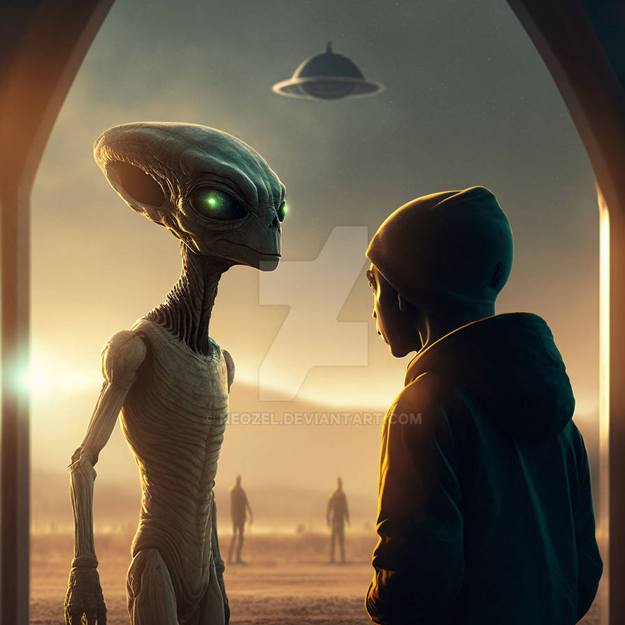 First contact Of Humans with Aliens by Neozel on DeviantArt