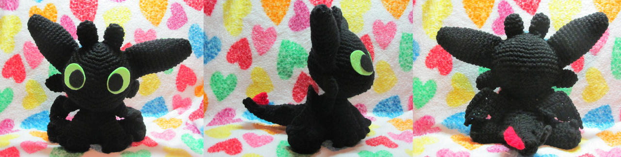 Cute Toothless Amigurimi