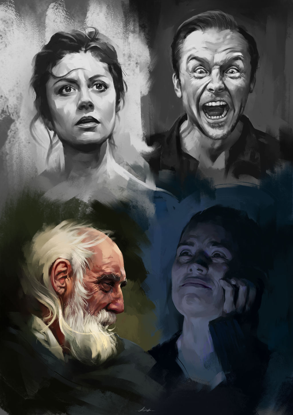 Face Studies 5 by AaronGriffinArt on DeviantArt