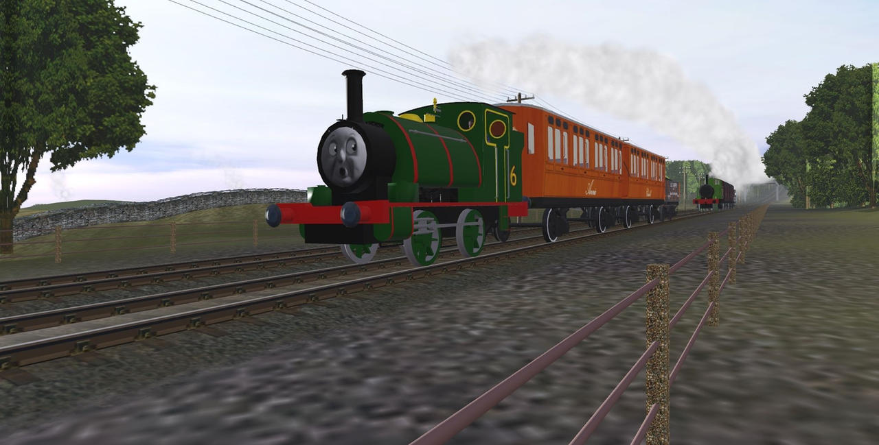 Sodor Fallout, Tank engine chase RWS Style by TrainFan6090 on DeviantArt
