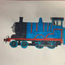 Art sketch of Edward the blue engine