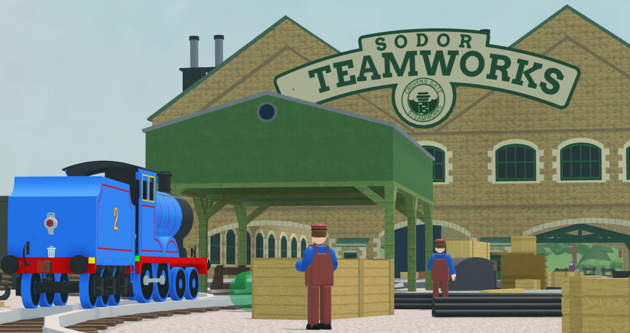 BTWF Crovan's Gate / Sodor Steamworks by TrainFan6090 on DeviantArt