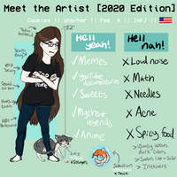 Meet The Artist [2020 Edition]